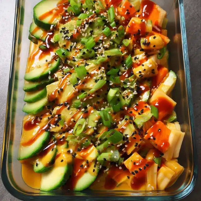 California Roll Cucumber Salad Recipe