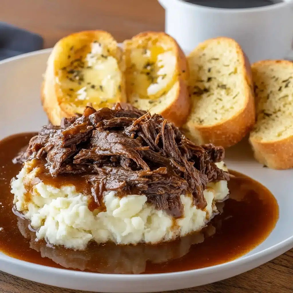 Slow Cooker Beef Manhattan Recipe - Recipe Image