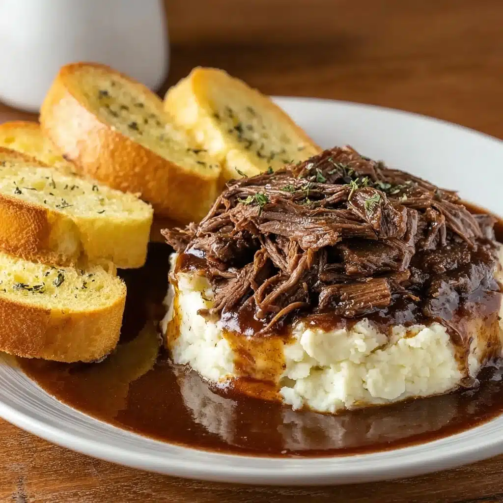 Slow Cooker Beef Manhattan Recipe - Recipe Image