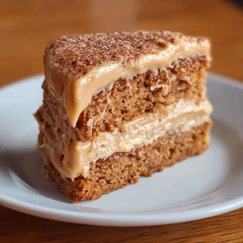 Applesauce Cake with Cinnamon Cream Cheese Frosting Recipe - Recipe Image