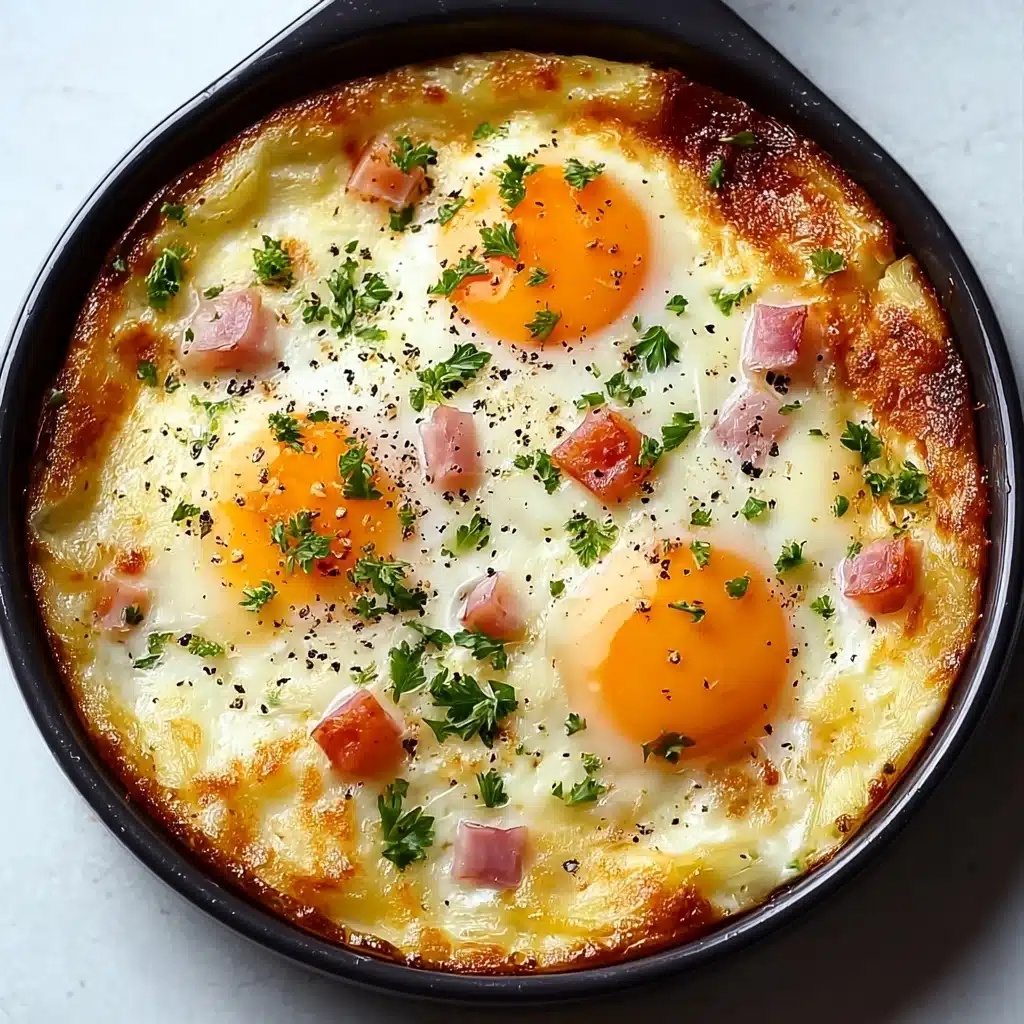 Cheesy Egg Bake Recipe