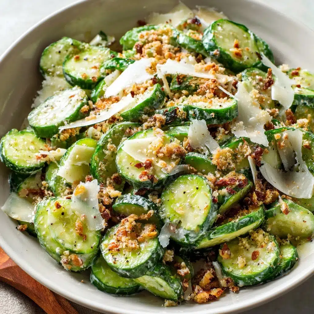 Cucumber Caesar Salad Recipe - Recipe Image