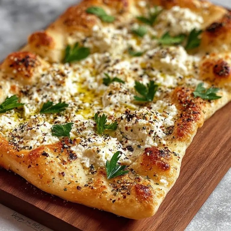 Easy 2-Ingredient Cottage Cheese Flatbread Recipe