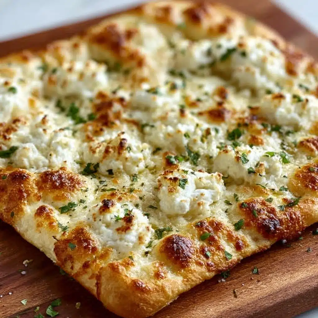 Easy 2-Ingredient Cottage Cheese Flatbread Recipe - Recipe Image