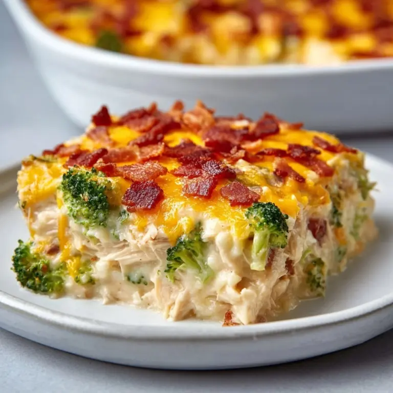 Easy Low Carb Chicken Casserole Recipe