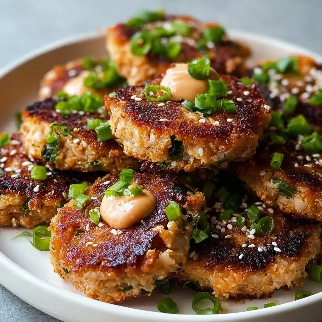 Asian Tuna Cakes with Spicy Mayo Recipe - Recipe Image