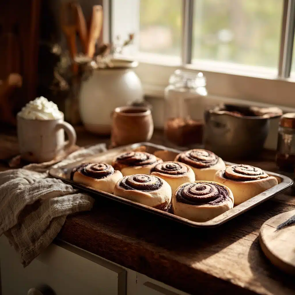 Chocolate Marshmallow Swirl Cookies Recipe - Recipe Image