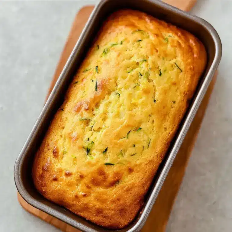 Green Onion Zucchini Cheddar Quick Bread Recipe