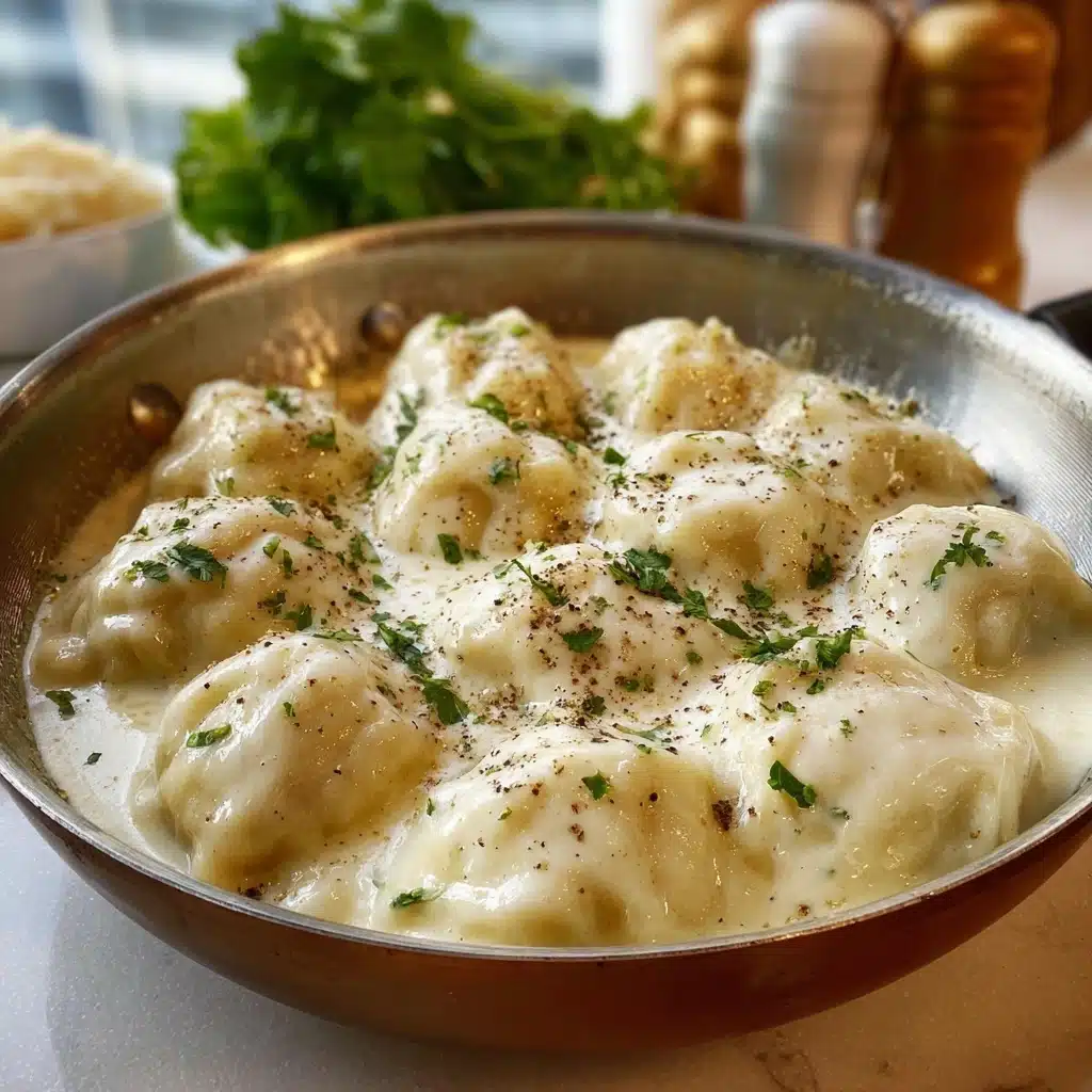 Creamy chicken and dumplings Recipe