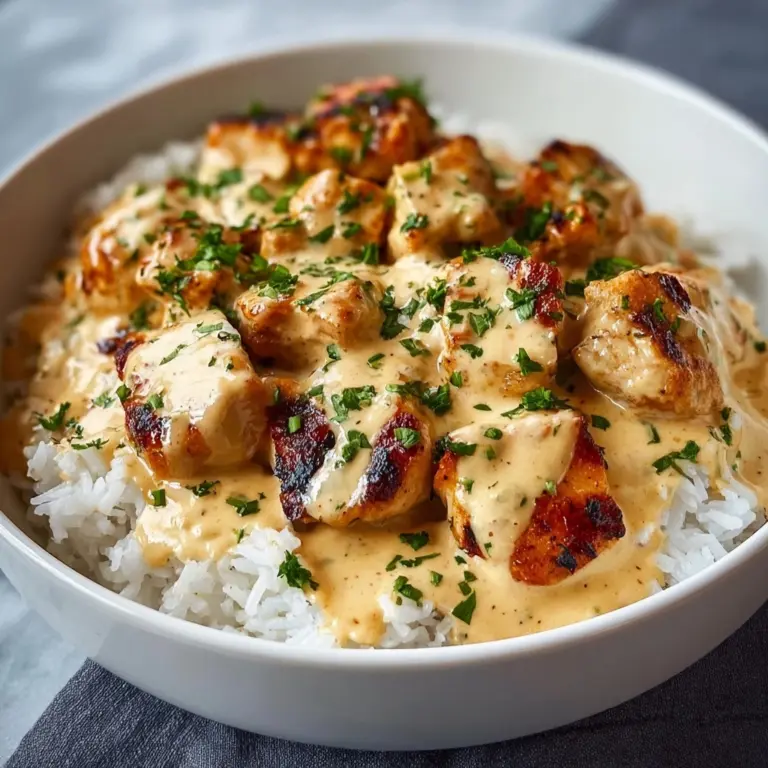 Creamy Smothered Chicken and Rice Recipe