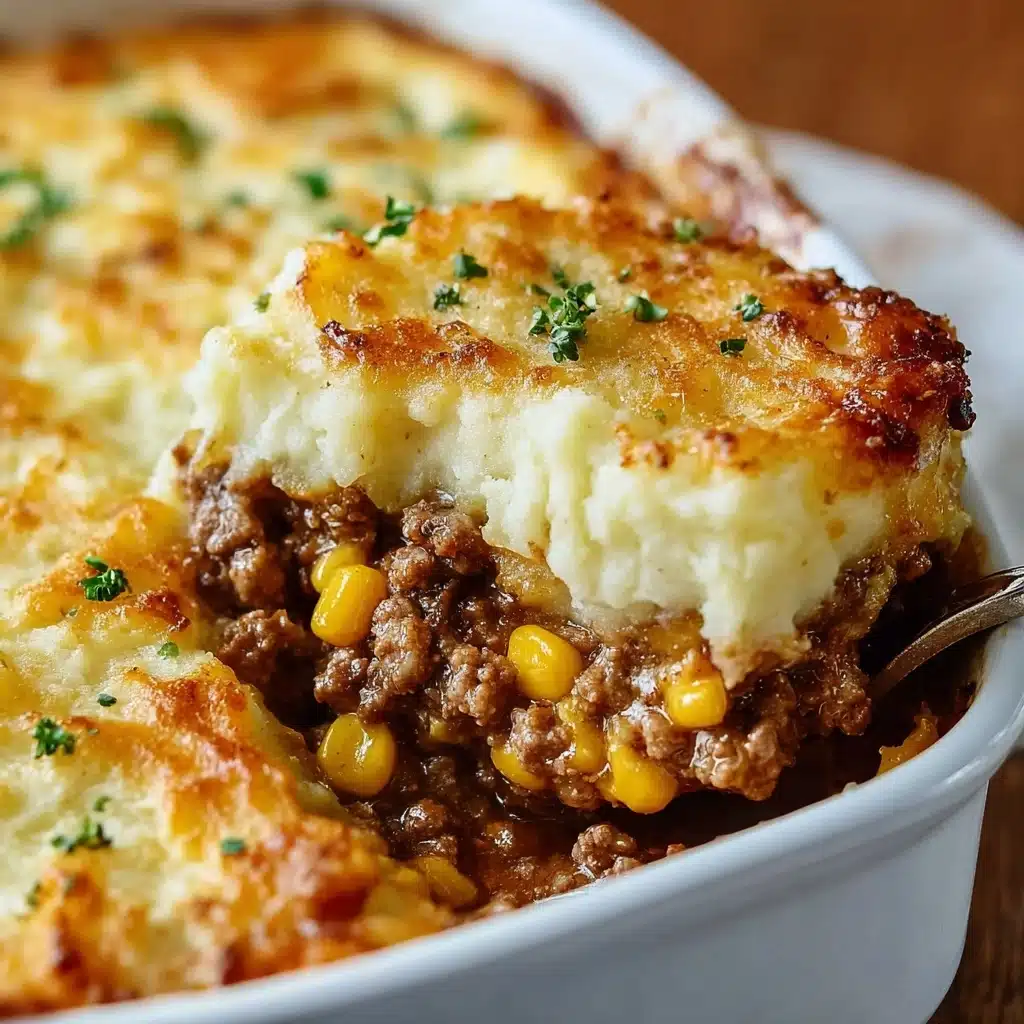 Cheddar Bay Ground Beef Cobbler – Comfort Food Delight Recipe - Recipe Image