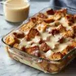 Grandma’s Classic Bread Pudding with Vanilla Sauce Recipe