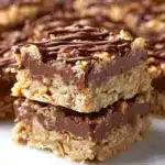 No Bake Chocolate Oatmeal Bars Recipe