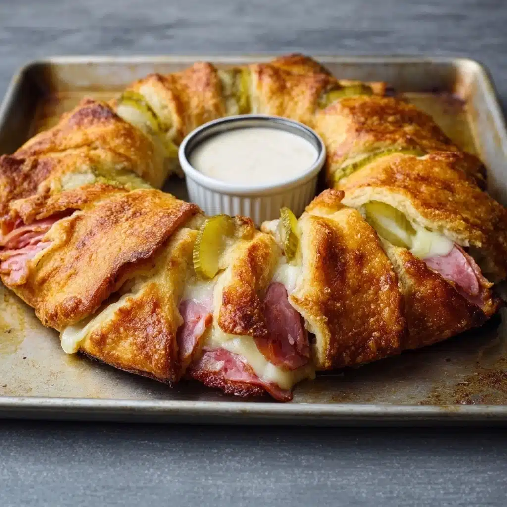Spicy Italian Crescent Ring Recipe - Recipe Image