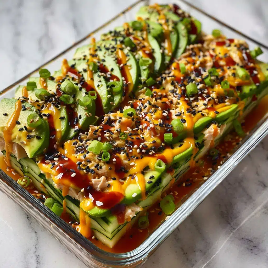 California Roll Cucumber Salad Recipe - Recipe Image