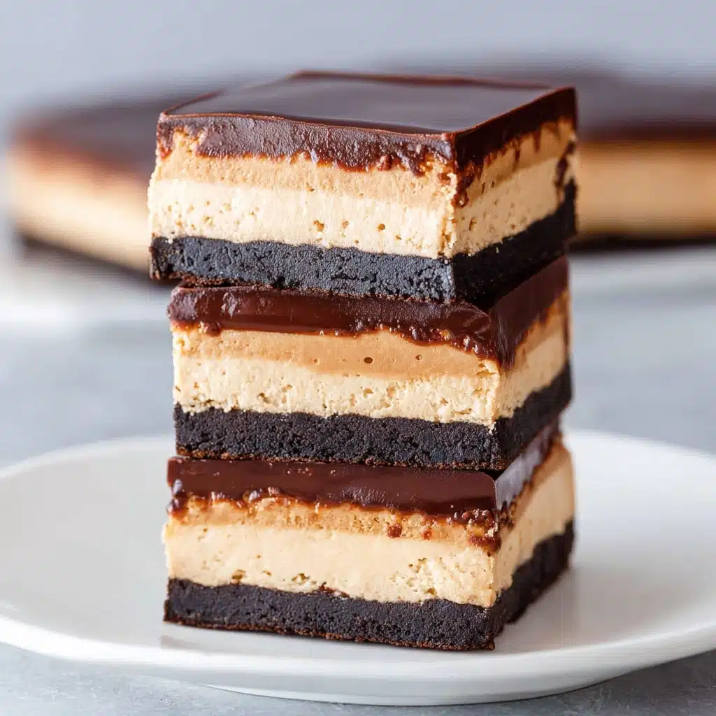 Peanut Butter Cheesecake Bars Recipe - Recipe Image
