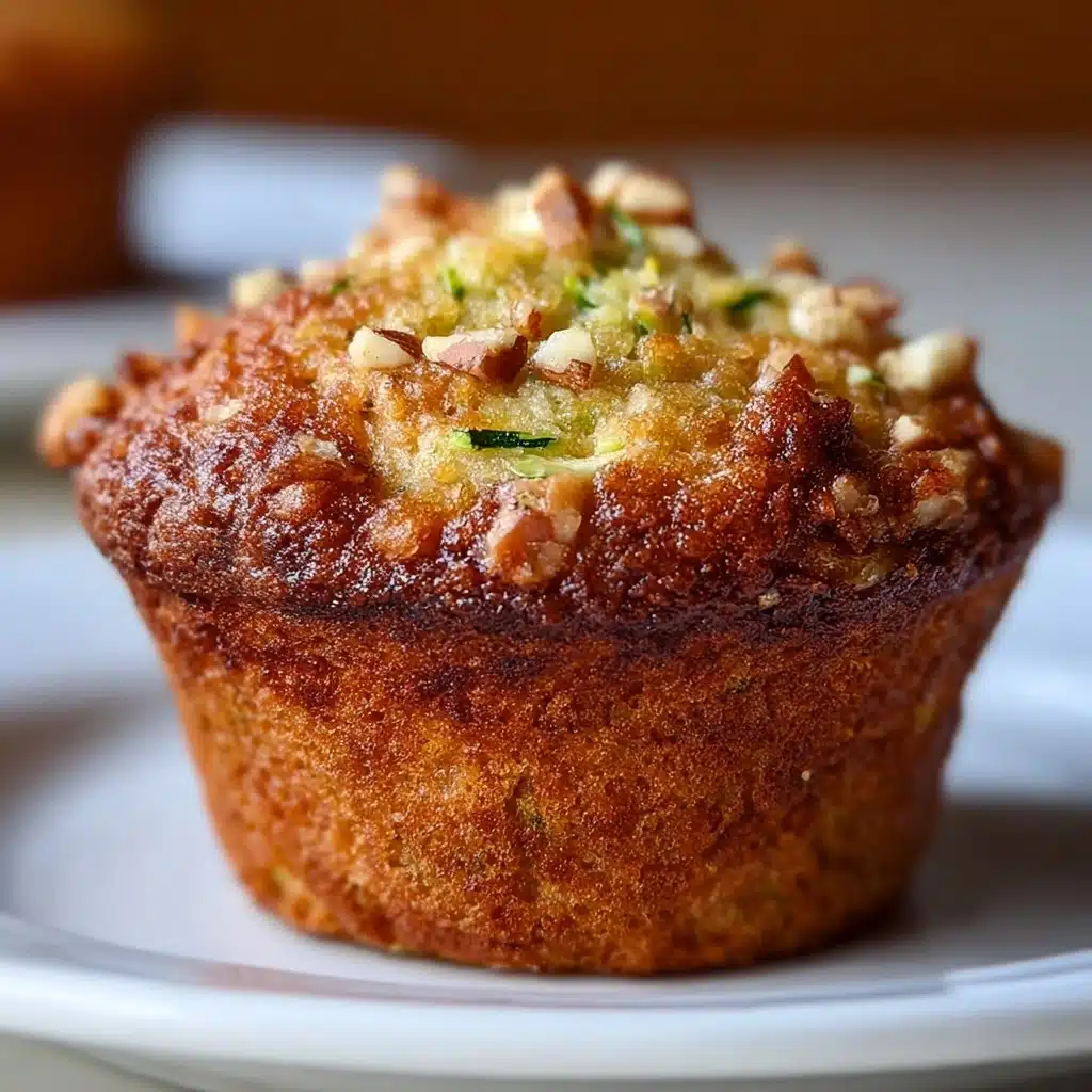 Pineapple Walnut Zucchini Muffins Recipe - Recipe Image