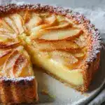 The best Apple and custard impossible pie recipe