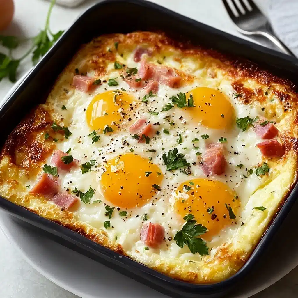 Cheesy Egg Bake Recipe