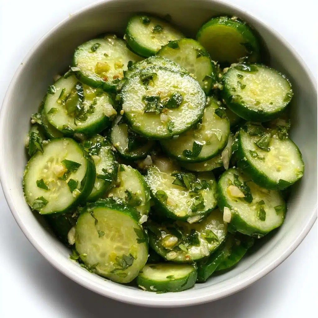Cucumber and Basil Salad Recipe - Recipe Image