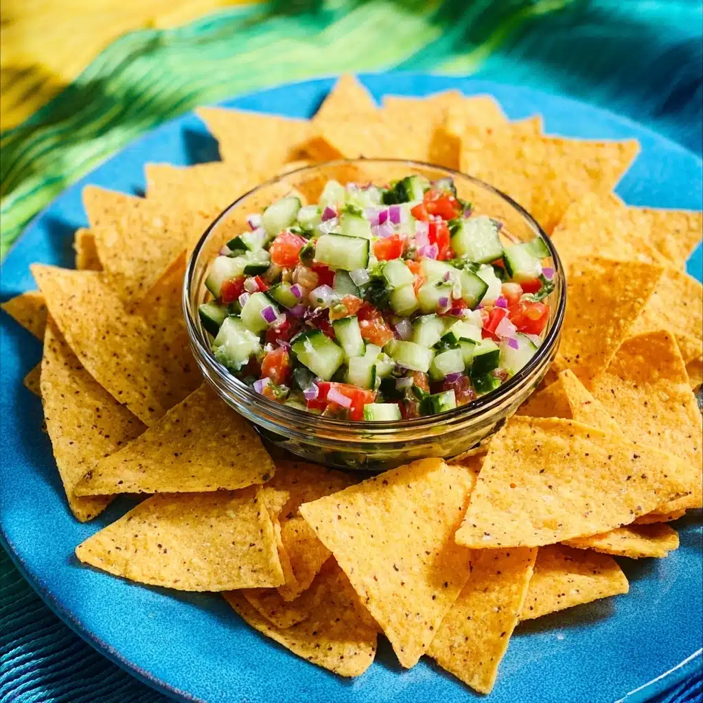 crisp cucumber salsa Recipe