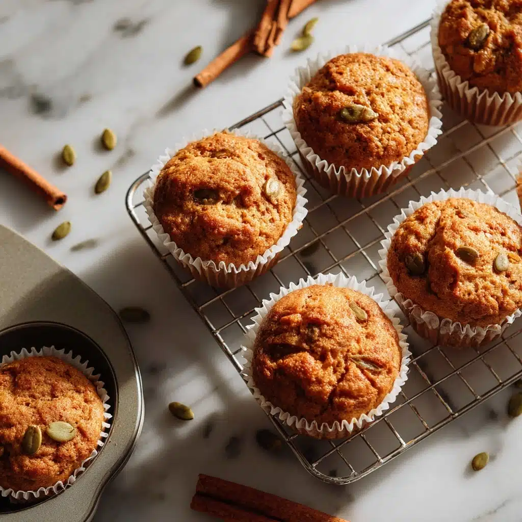 Pumpkin Cottage Cheese Muffins Recipe - Recipe Image