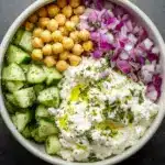 Cottage Cheese and Chickpea Salad Recipe