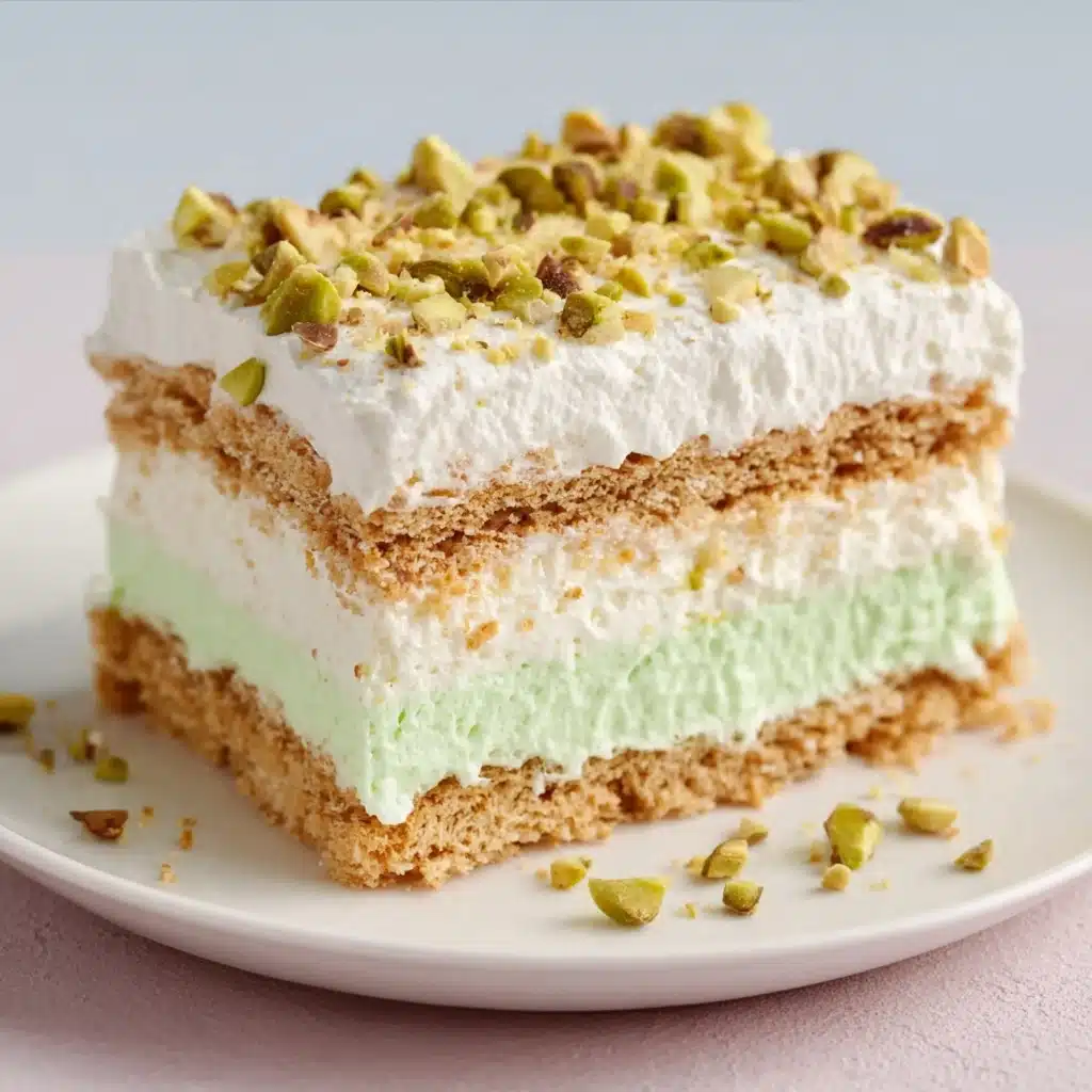 Pistachio Pudding Icebox Cake Recipe - Recipe Image