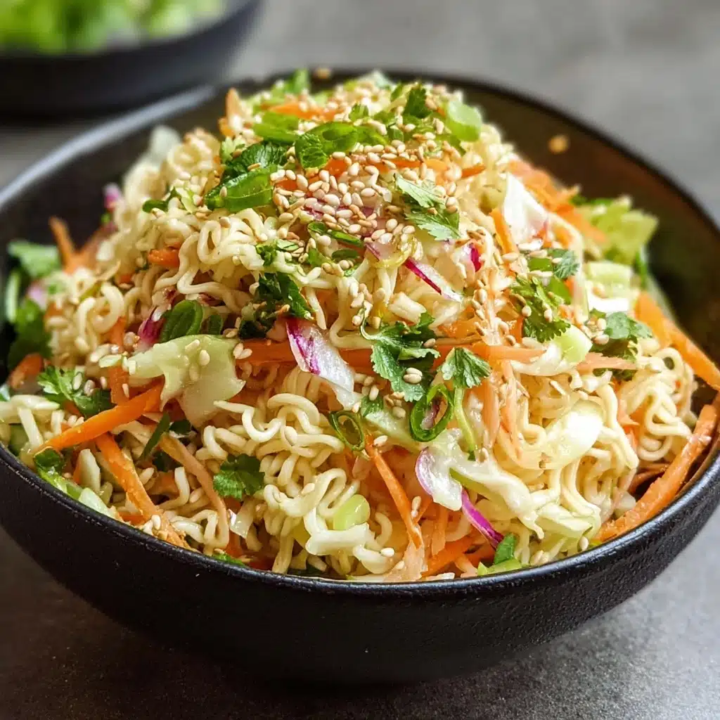 The Best Ramen Noodle Salad Recipe - Recipe Image