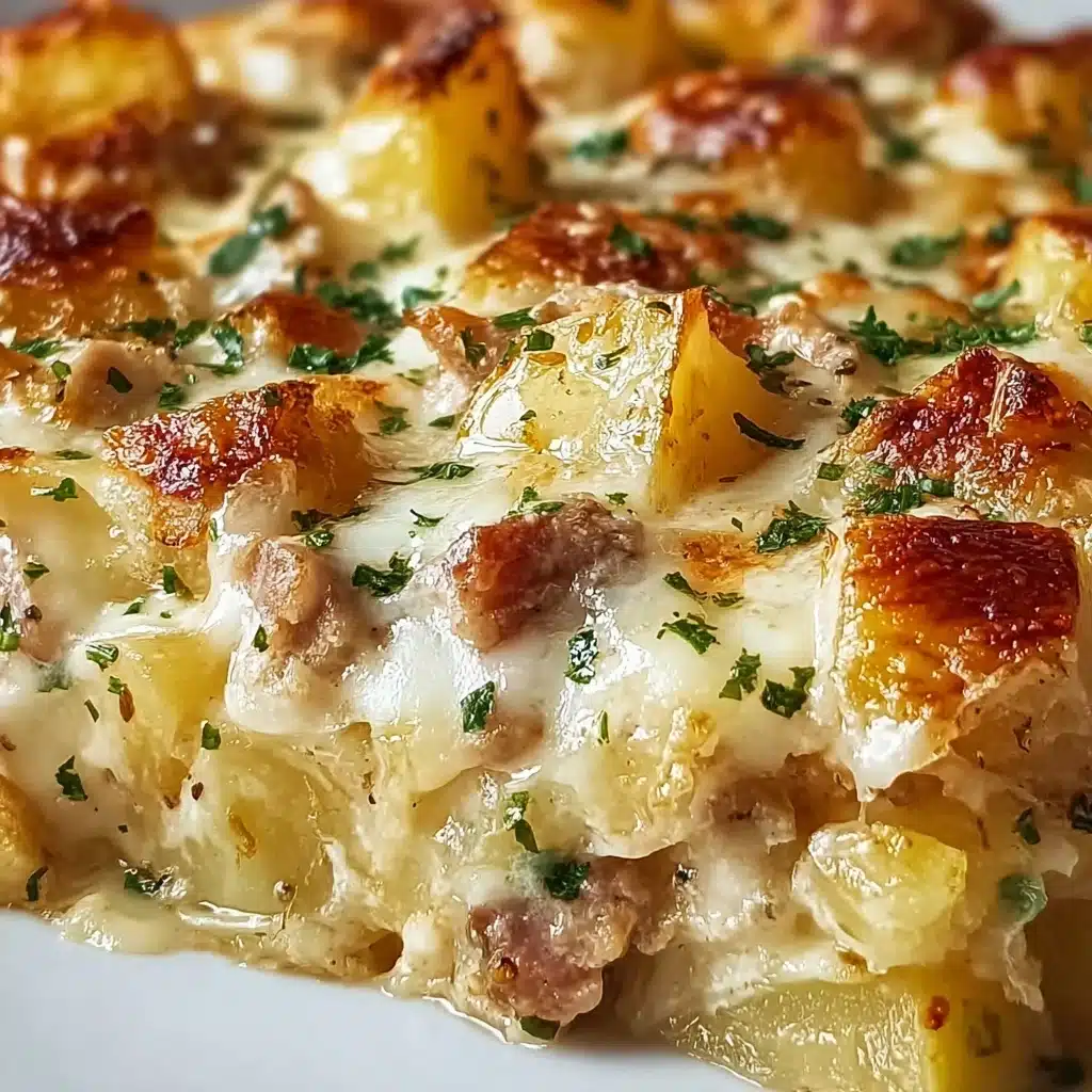 Garlic Parmesan Crockpot Chicken and Potatoes Recipe - Recipe Image
