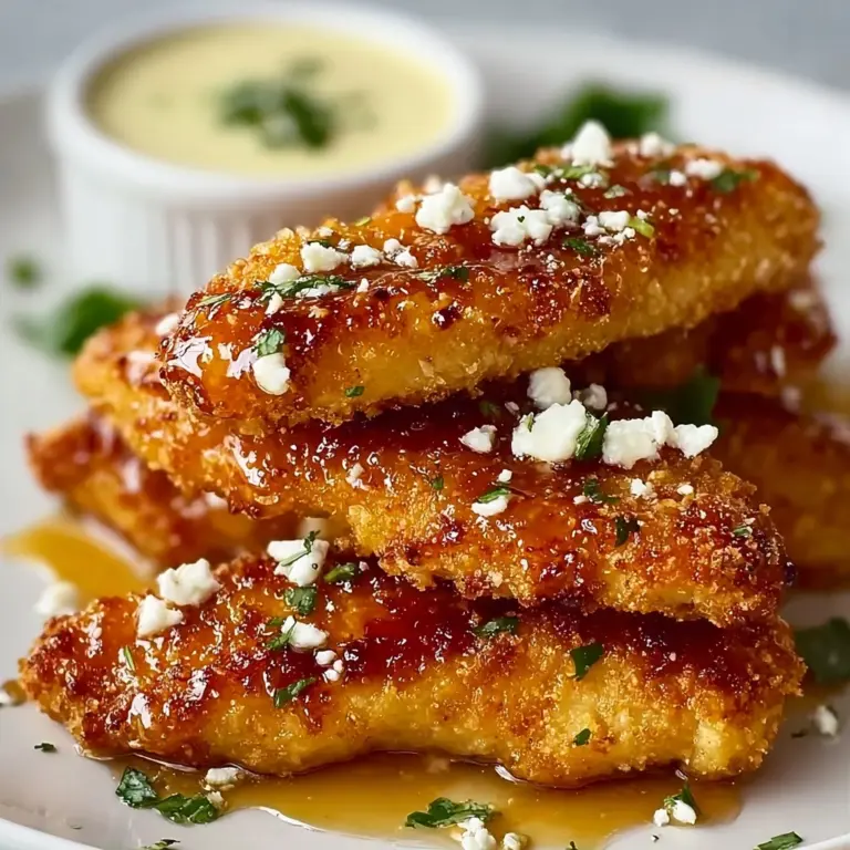 Crispy Hot Honey Feta Chicken Recipe for Perfect Taste Recipe