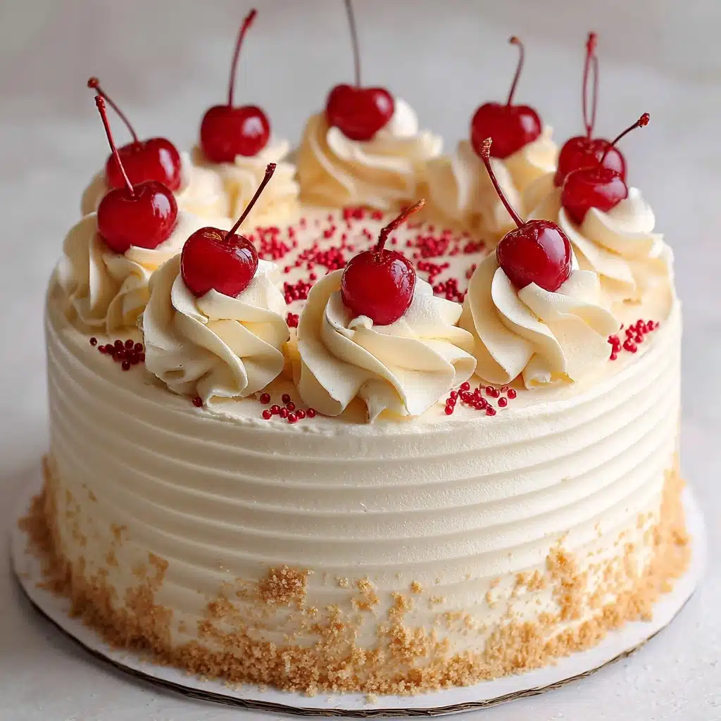 Vintage Maraschino Cherry Cake Recipe - Recipe Image