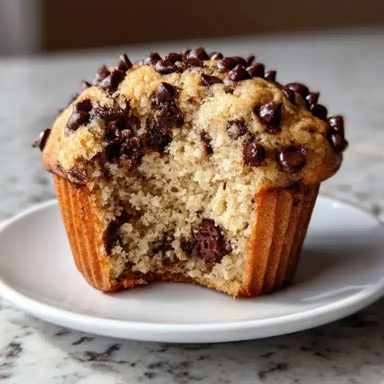 Amazing Chocolate Chip Banana Muffins: A 1-Bowl Wonder Recipe