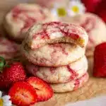 Strawberry Cheesecake Cookies Recipe