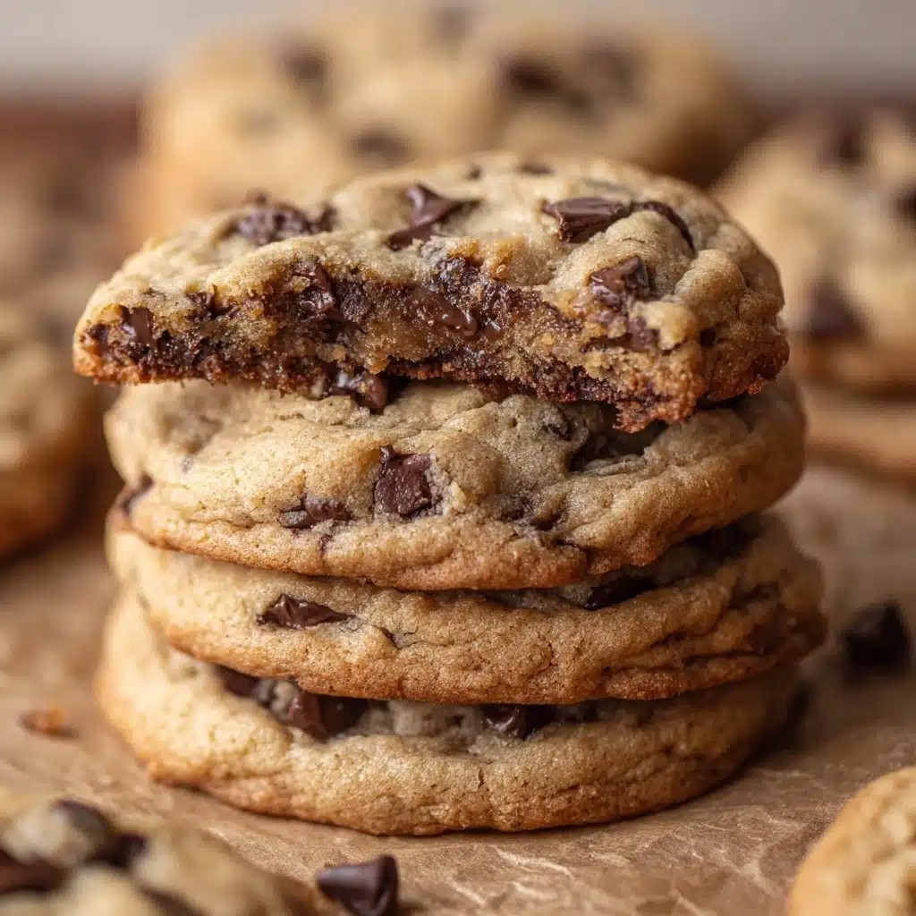 Ultra Thick Bakery Style Chocolate Chip Cookies Recipe - Recipe Image