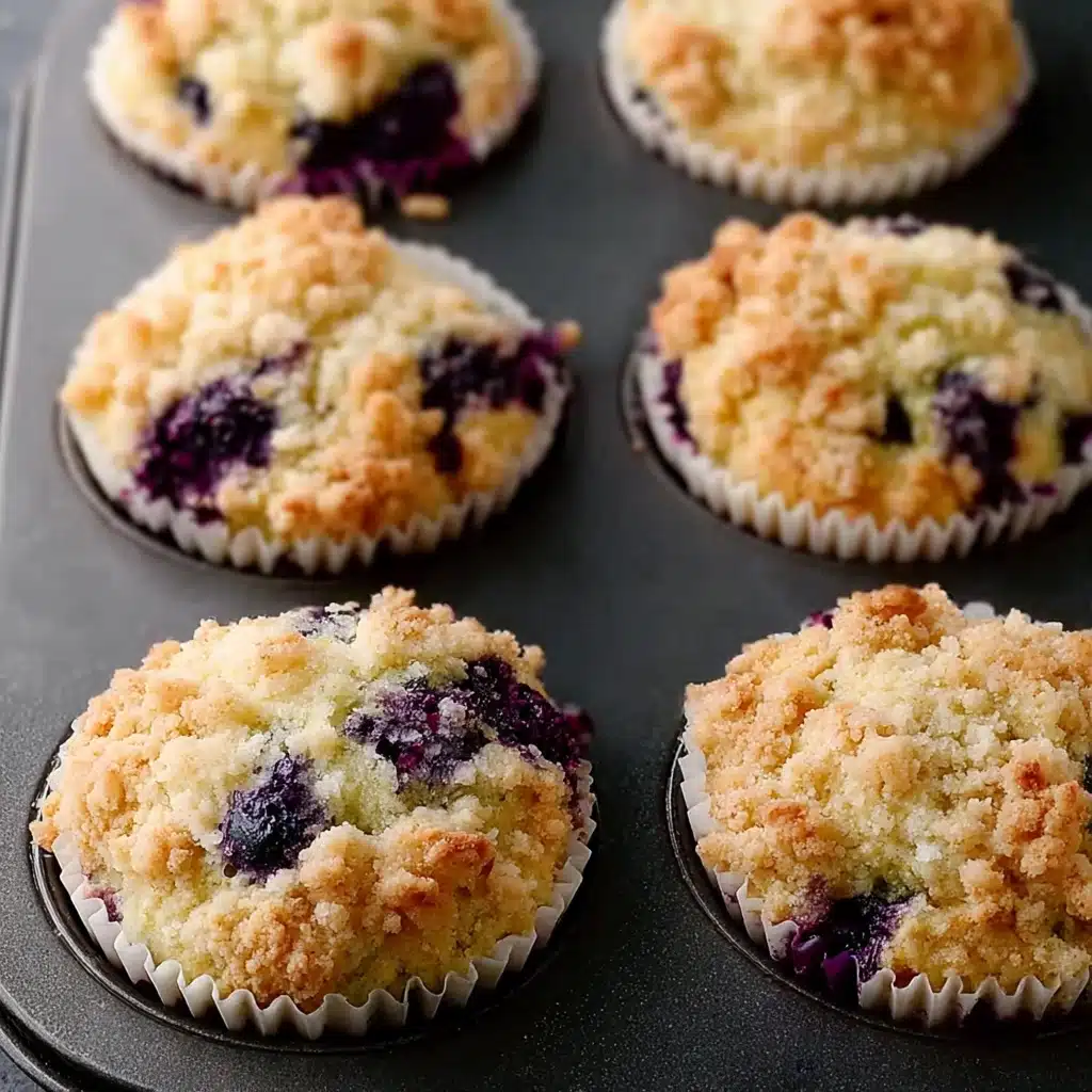 Applesauce Blueberry Zucchini Muffins Recipe - Recipe Image