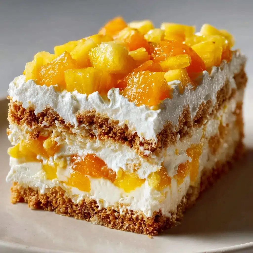 Pineapple Carrot Cream Cake : Moist & Tropical Recipe - Recipe Image