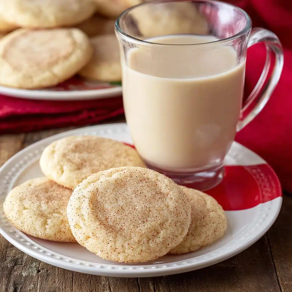 Eggnog Snickerdoodles Recipe