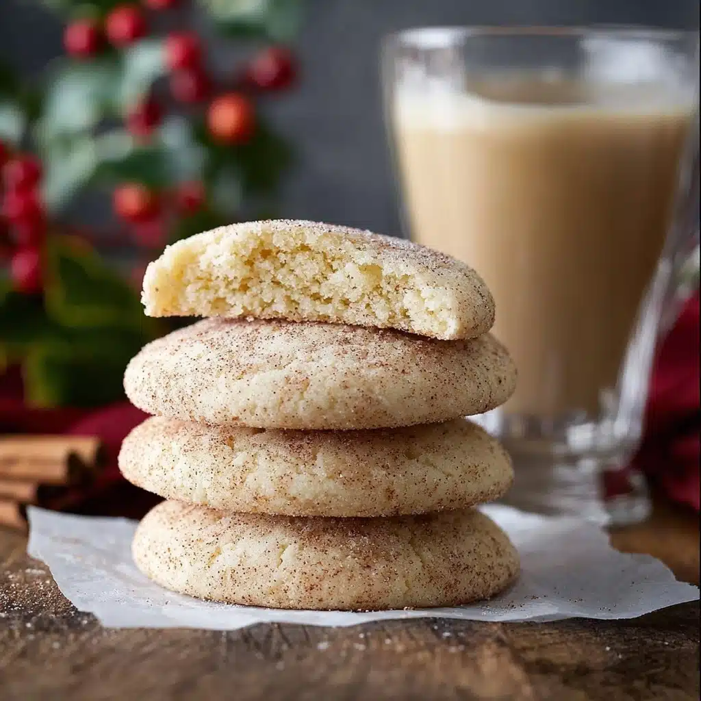 Eggnog Snickerdoodles Recipe - Recipe Image