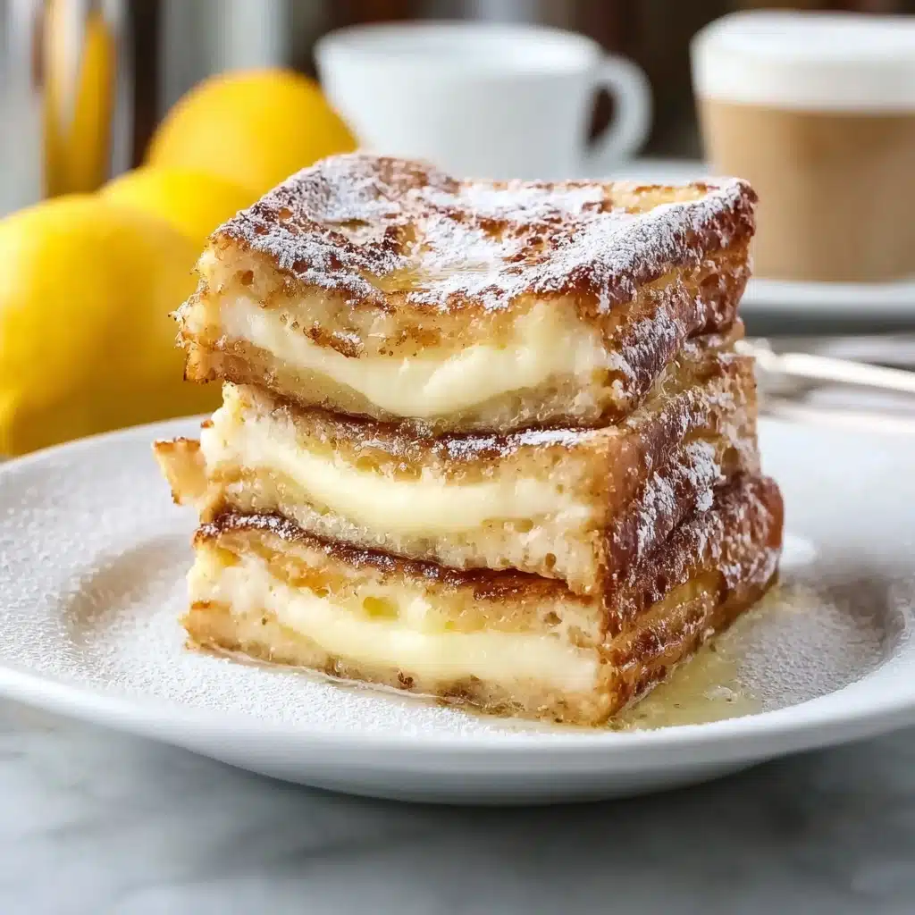 Churro Stuffed French Toast with Cinnamon Sugar Recipe - Recipe Image