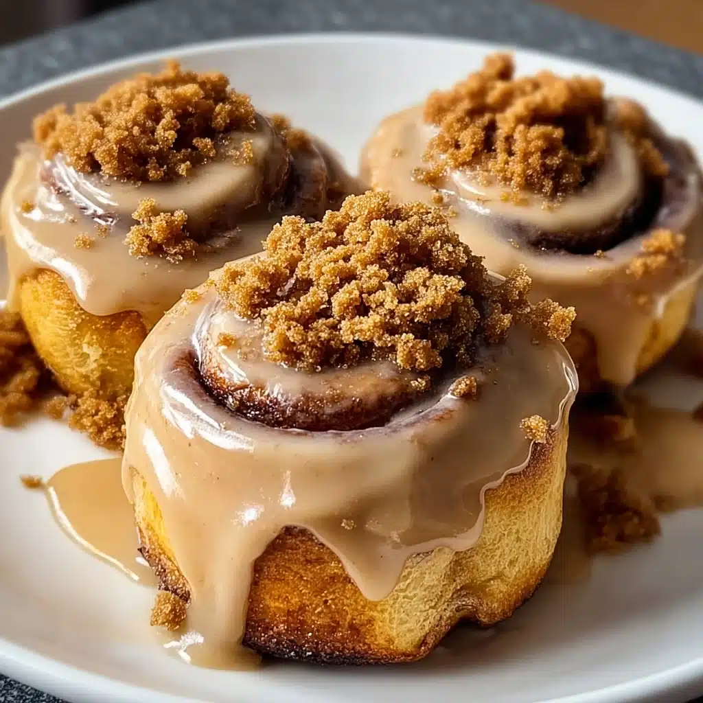 Biscoff Cookie Butter Cinnamon Rolls Recipe