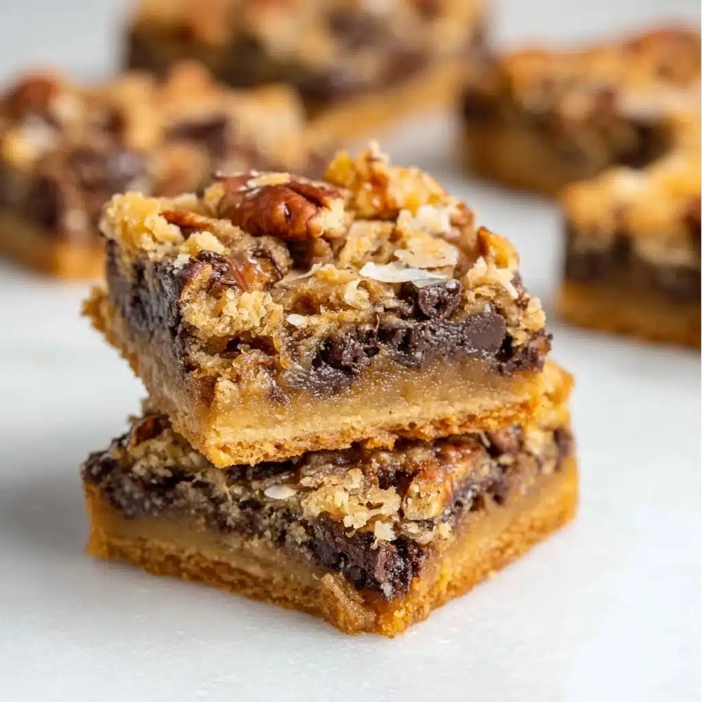 Texas Chocolate Pecan Pie Bars Recipe