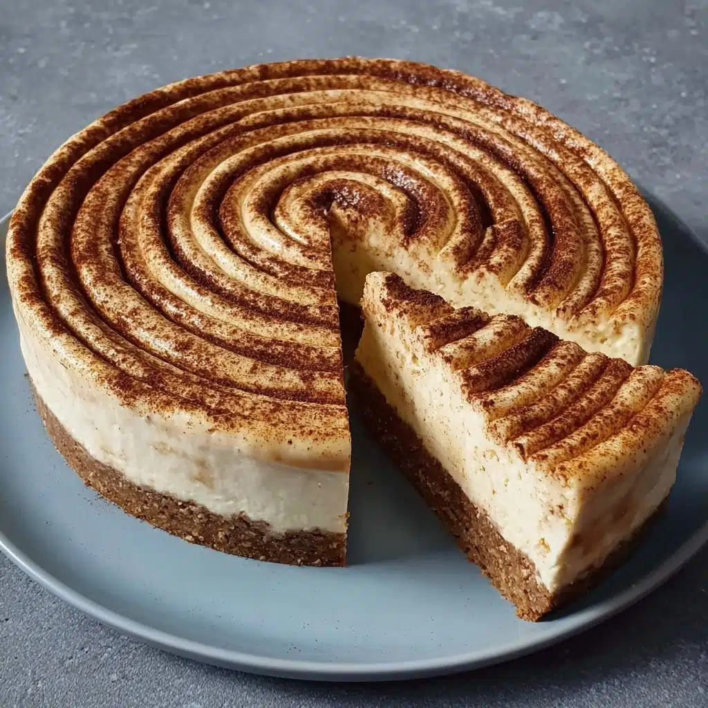 Cinnamon Roll Cheesecake Recipe - Recipe Image