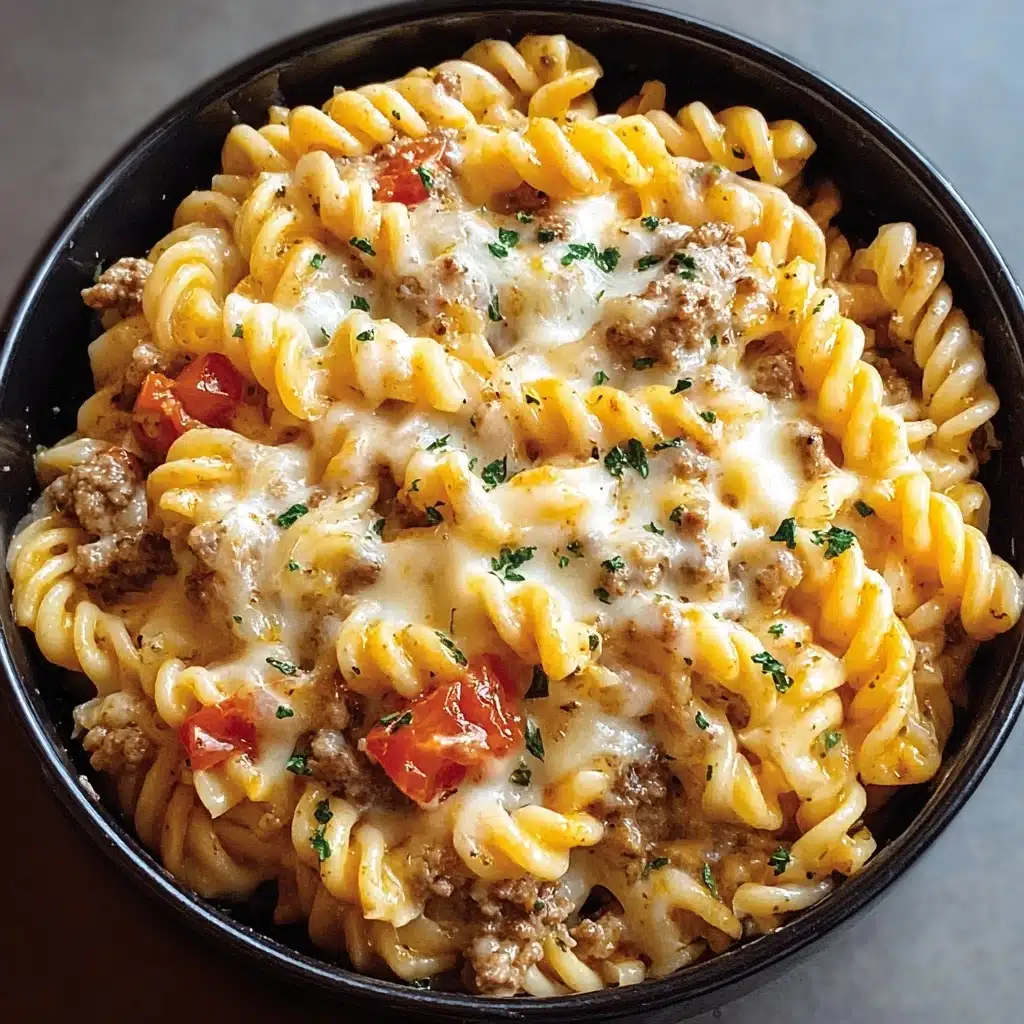 The Best Crockpot Garlic Parmesan Chicken Pasta Recipe - Recipe Image