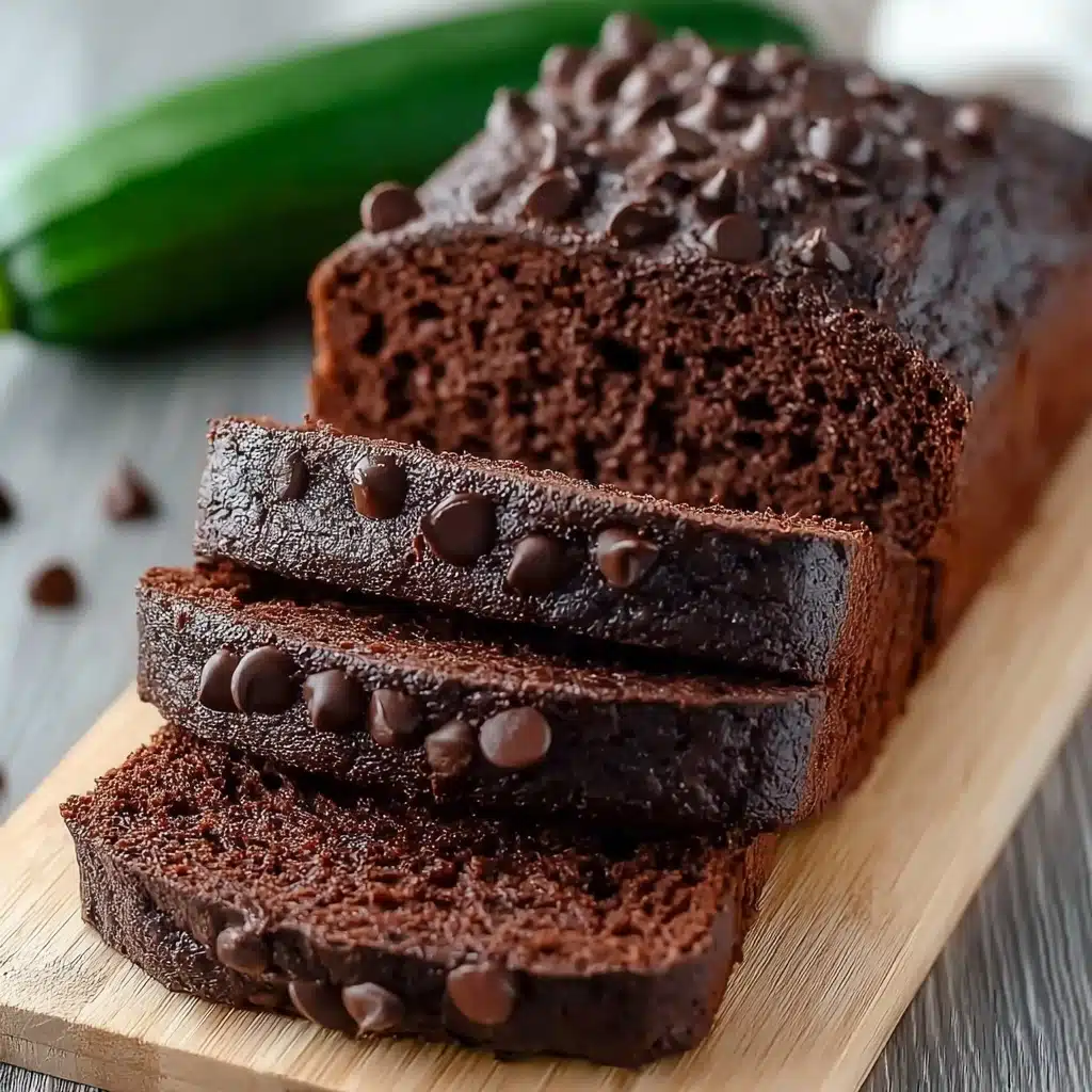 Indulgent Chocolate Zucchini Bread with Sour Cream Recipe - Recipe Image