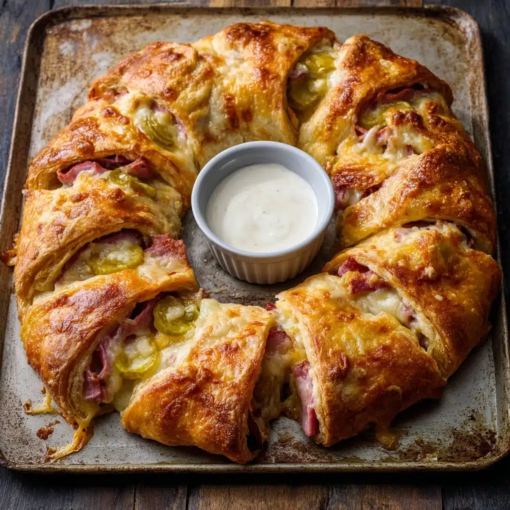 Spicy Italian Crescent Ring Recipe - Recipe Image