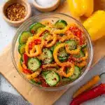 Cucumber and Sweet Pepper Salad Recipe