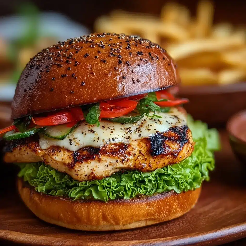Spicy Chipotle Chicken Burger Recipe - Recipe Image