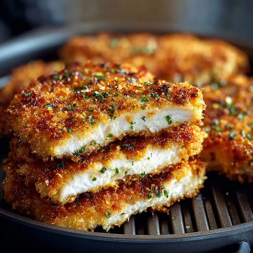 azing Air Fryer Parmesan Crusted Chicken Recipe - Recipe Image