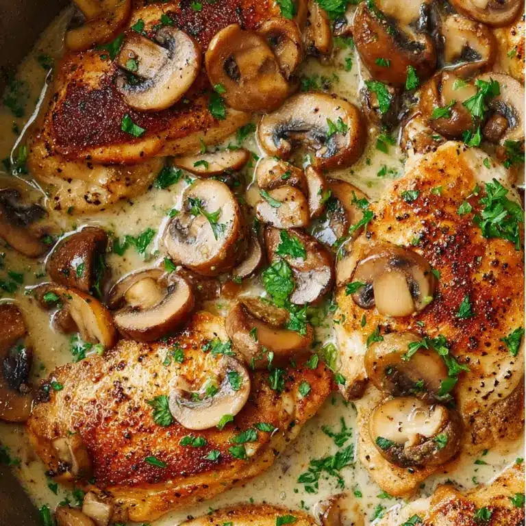Creamy Crock Pot Chicken Marsala Recipe